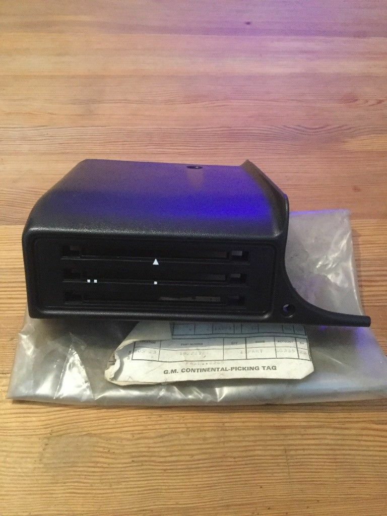 Original Opel Rekord D Commodore B GSE Abdeckung Lüftung Neu