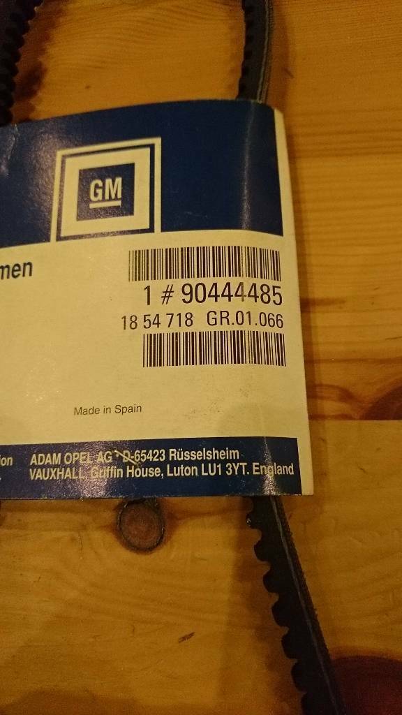 Opel Keilriemen neu original GM