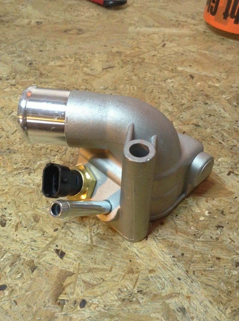 Opel Astra H Corsa C Tigra B Thermostat und Flansch neu Original