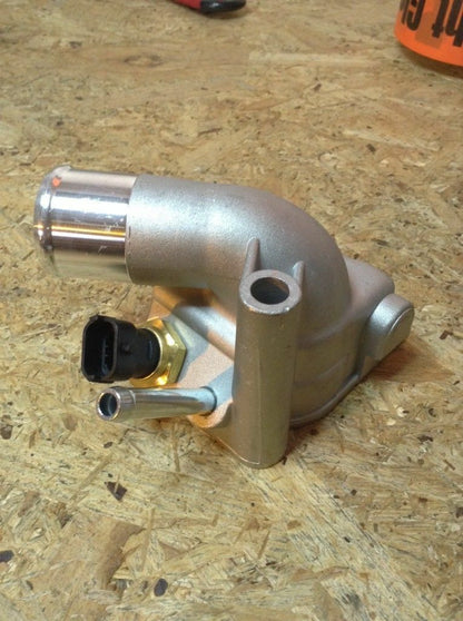 Opel Astra H Corsa C Tigra B Thermostat und Flansch neu Original