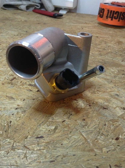 Opel Astra H Corsa C Tigra B Thermostat und Flansch neu Original