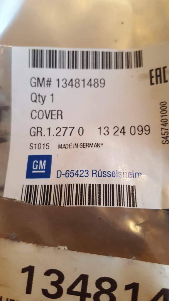 Opel Insignia Deckel Kühlergitter neu original GM