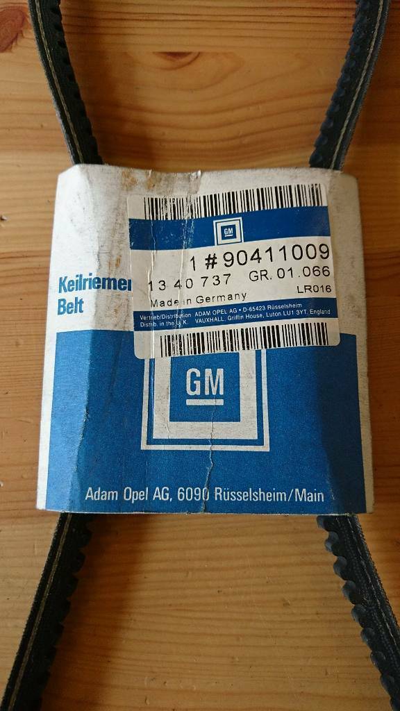 Frontera A Omega A Keilriemen neu original GM