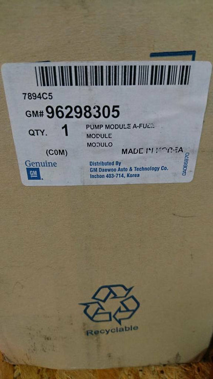 Chevrolet Matiz Kraftstoffpumpe neu original GM