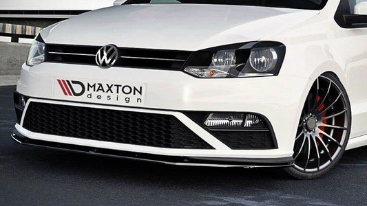 Front Ansatz für v.1 VW POLO MK5 GTI FACELIFT Carbon Look
