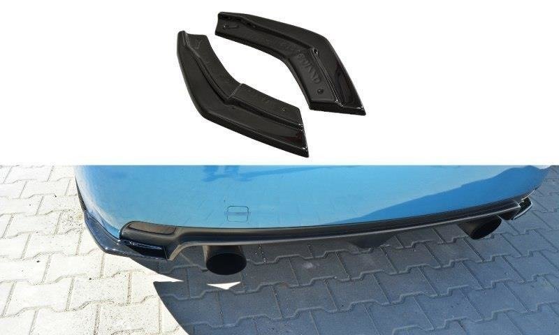 Heck Ansatz Flaps Diffusor für Subaru Impreza WRX STI 2009-2011 Carbon Look