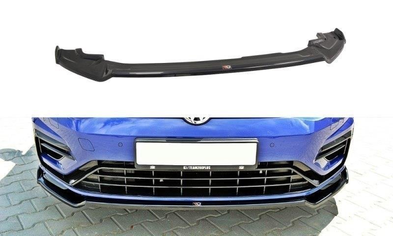 Front Ansatz V.2 für VW Golf 7 R / R-Line Facelift Carbon Look