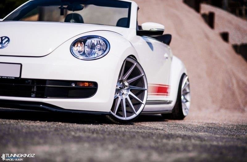 Front Ansatz für v.1 VW BEETLE schwarz matt