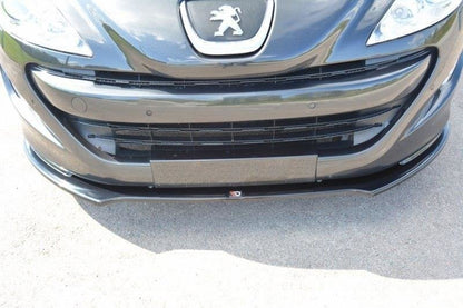 Front Ansatz V.2 für PEUGEOT RCZ schwarz Hochglanz