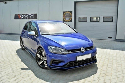 Front Ansatz V.2 für VW Golf 7 R / R-Line Facelift Carbon Look