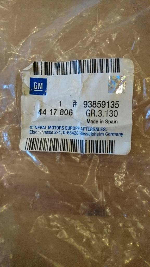 Vivaro A Kraftstoffleitung neu original GM