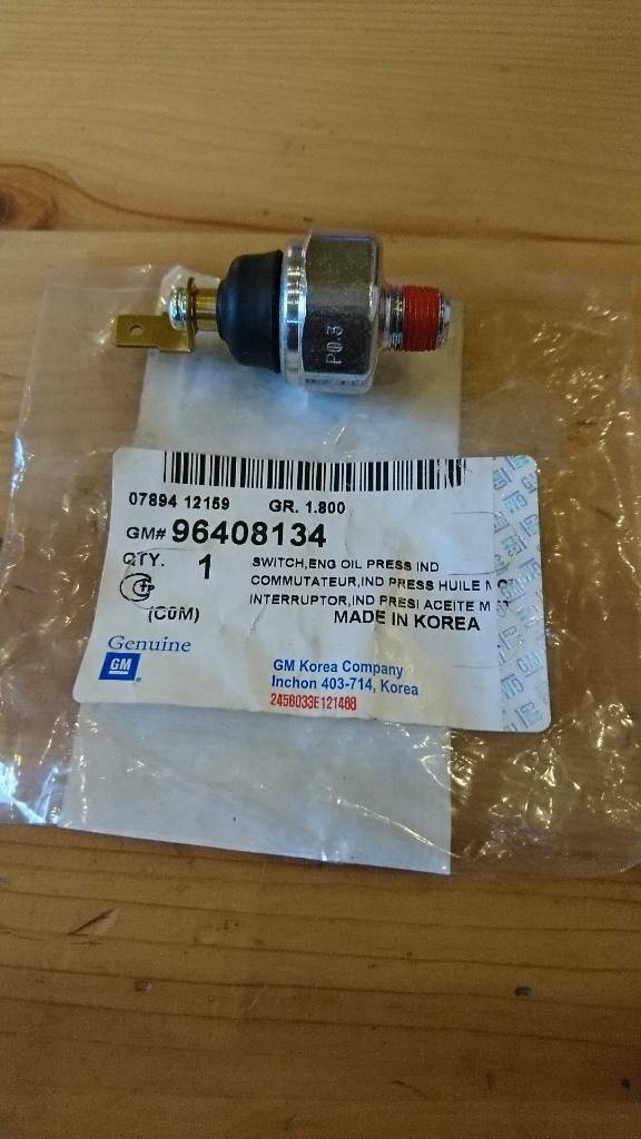 Daewoo Matiz Öldruckschalter Öldrucksensor neu GM