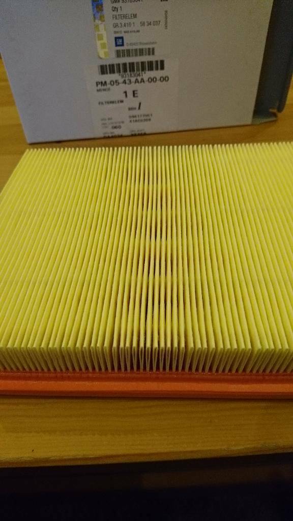 Combo Luftfilter neu original GM