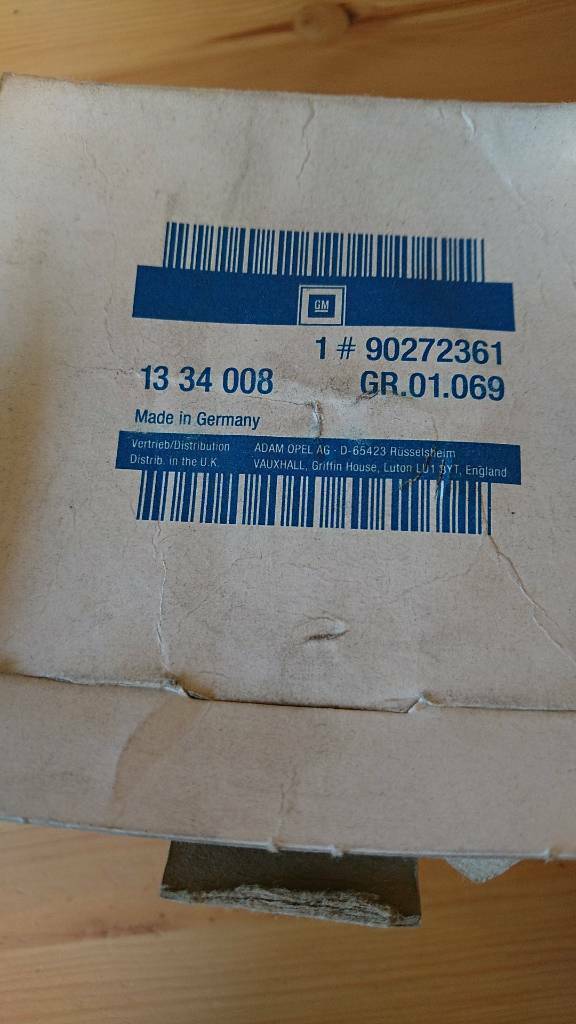 Astra F Kadett E Calibra Vectra A Wasserpumpe Neu