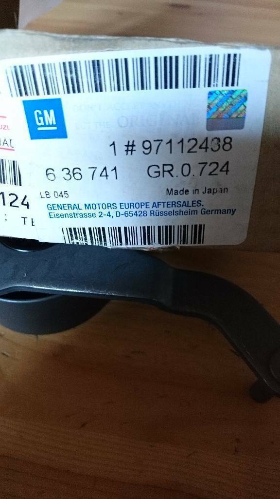 Astra f Vectra b Corsa b Spannrolle neu original gm 97112438