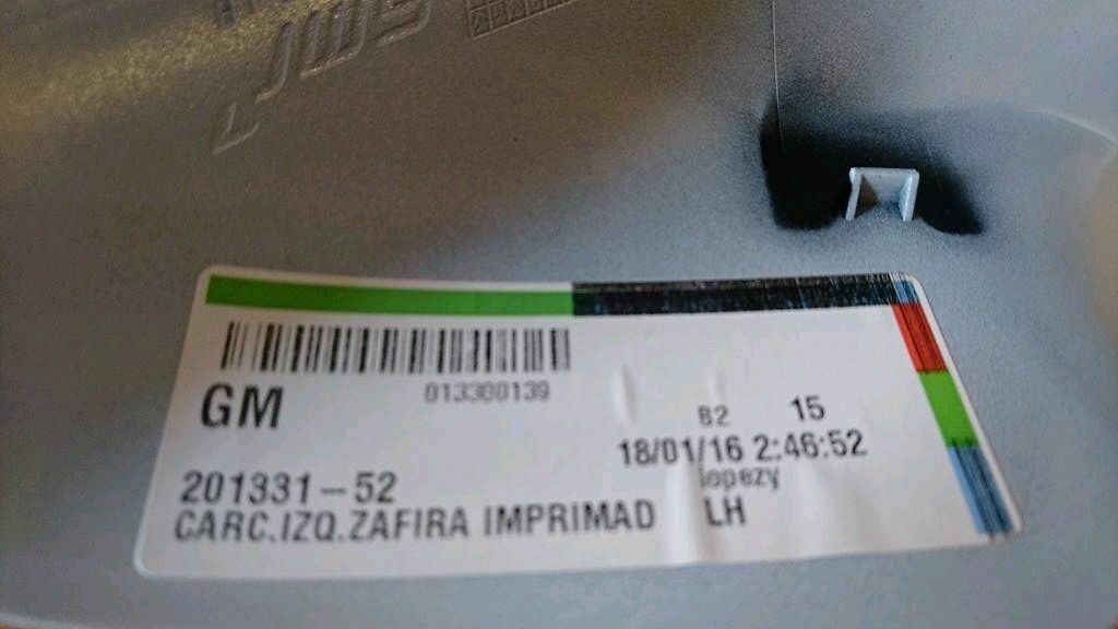 Opel Zafira C Spiegelgehäuse Abdeckung links neu original GM