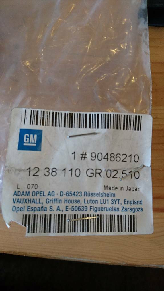 Astra F Corsa B Tigra A Drehzahlsensor Neu Original GM