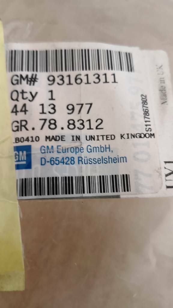 Opel Vivaro A Abdeckung Beleuchtung Neu Original GM