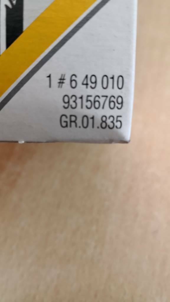 Opel Ölfilter 93156769 Neu Original GM