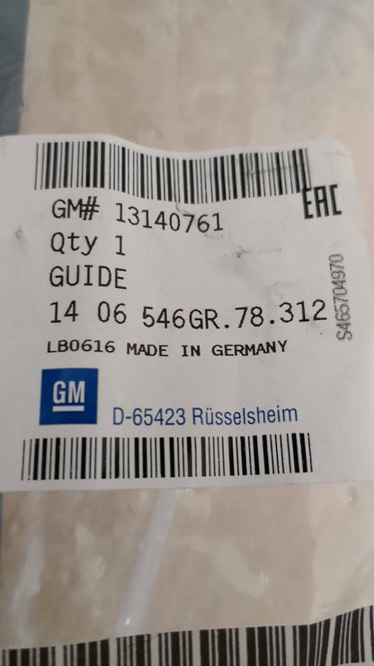 Opel Vectra C Signum Führungsschiene Frontblech Kotflügel Neu original GM