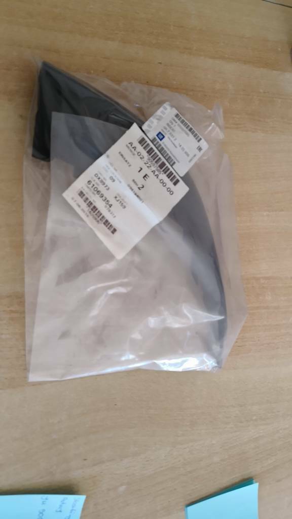 Opel Astra G Stoßfängerverkleidung hinten links Neu Original GM