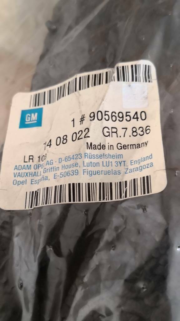 Opel Vectra B Stütze Luftleitblech Rechts Neu Original GM