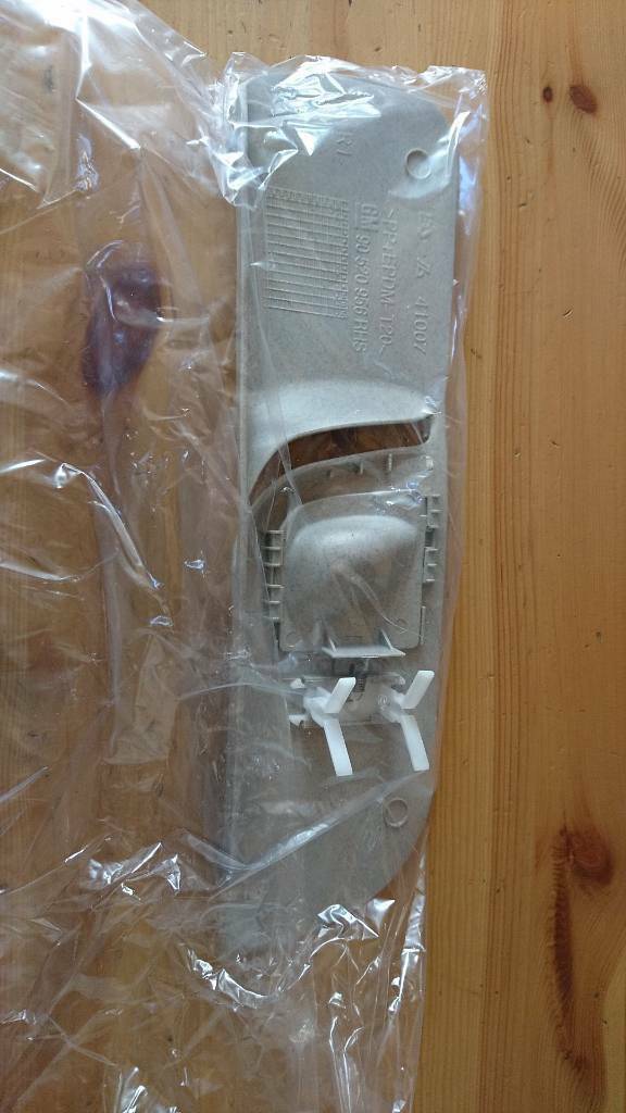 Astra G Verkleidung B-Säule Sicherheitsgurt rechts NEU original Opel 90520956