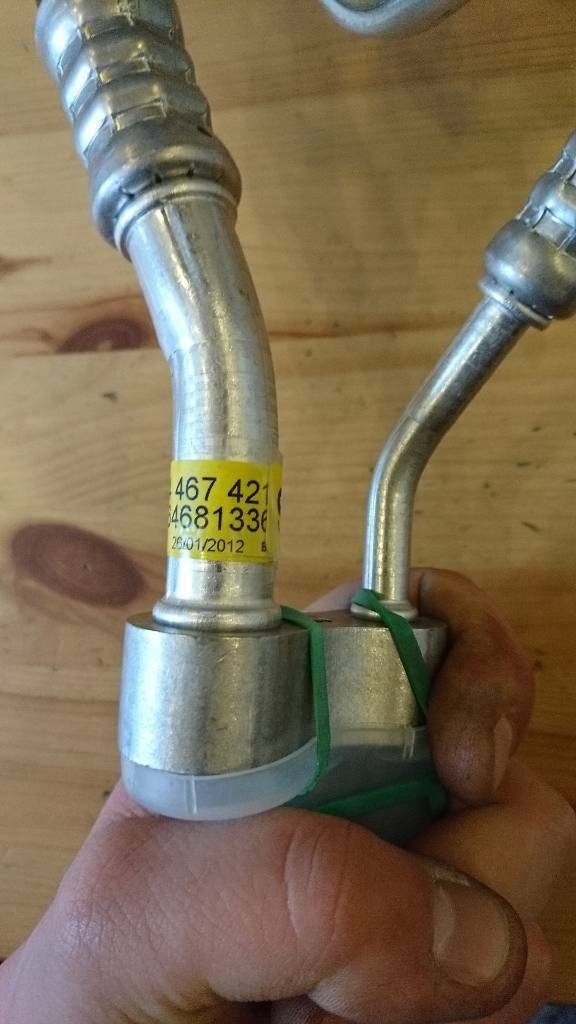 Corsa C Tigra B Klimaleitung klimakompressor neu original GM
