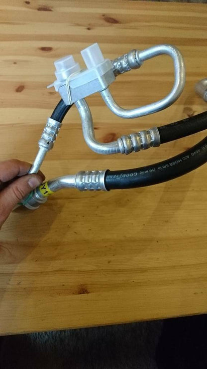 Corsa C Tigra B Klimaleitung klimakompressor neu original GM