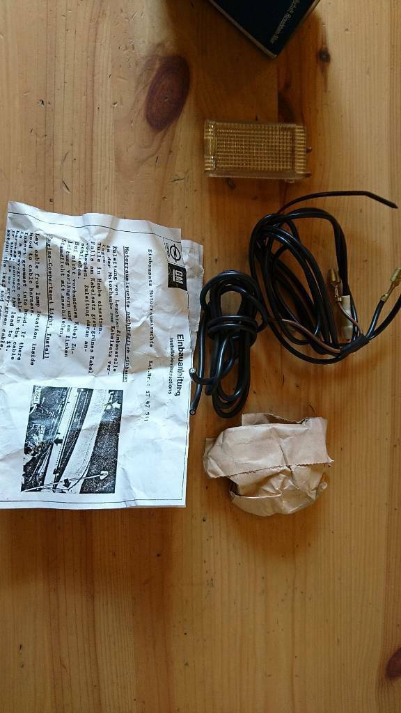 Ascona c Einbauleuchte Innenraumleuchte neu gm 90113521