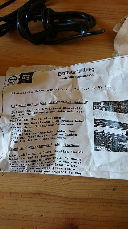Ascona c Einbauleuchte Innenraumleuchte neu gm 90113521