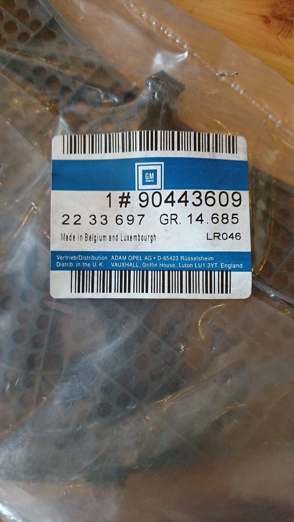 Astra F Lautsprecherabdeckung vorne links grau Neu Original GM