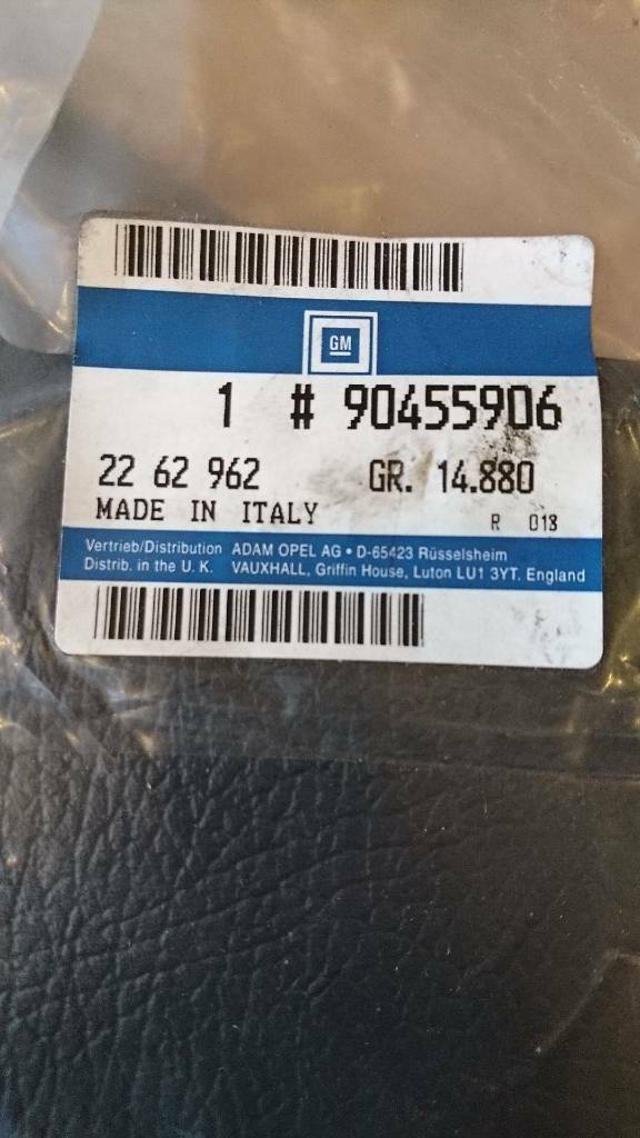 Astra g Zafira a Sitzverkleidung Schanierabdeckung neu original