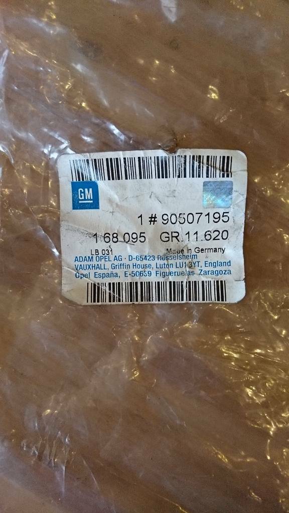 Astra G Zafira A Vectra B Rückbankarretierung Neu Original GM