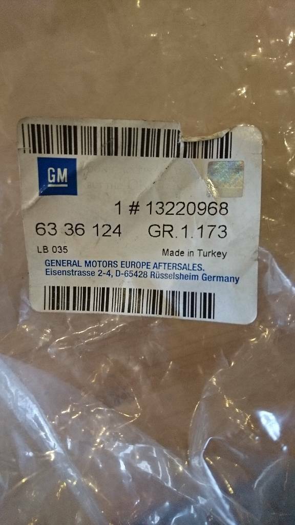 Meriva a Auslass Kühlerschlauch neu original gm