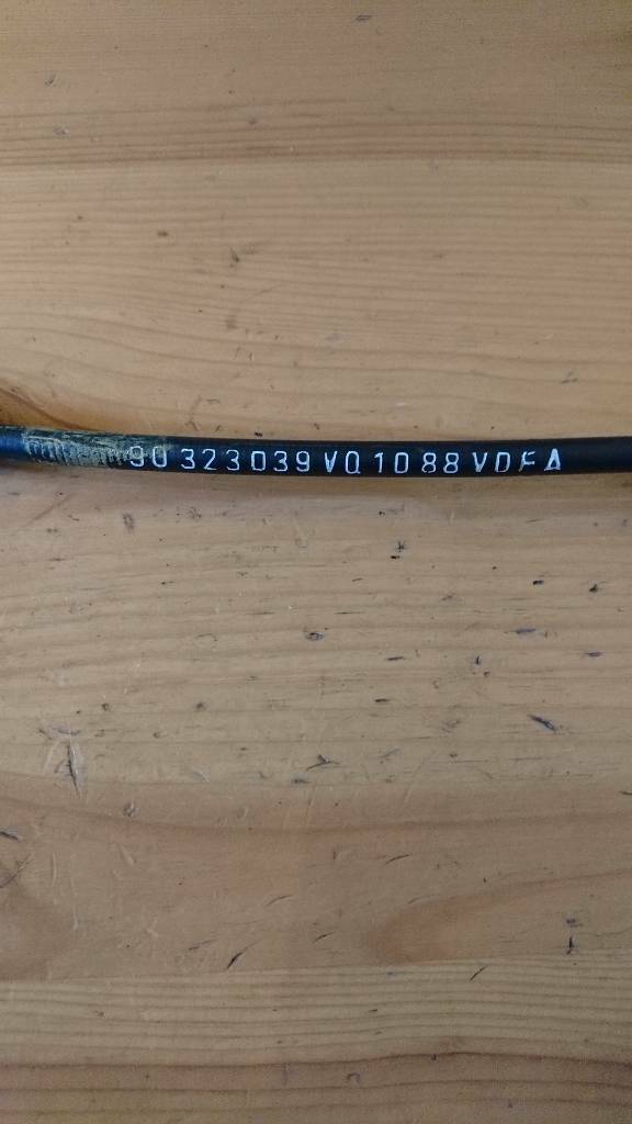 Kadett E Gaszug Gasregulierung Bowdenzug neu GM