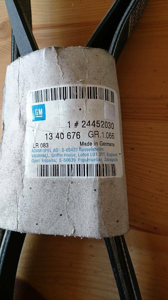 Frontera B Keilrippenriemen neu original GM