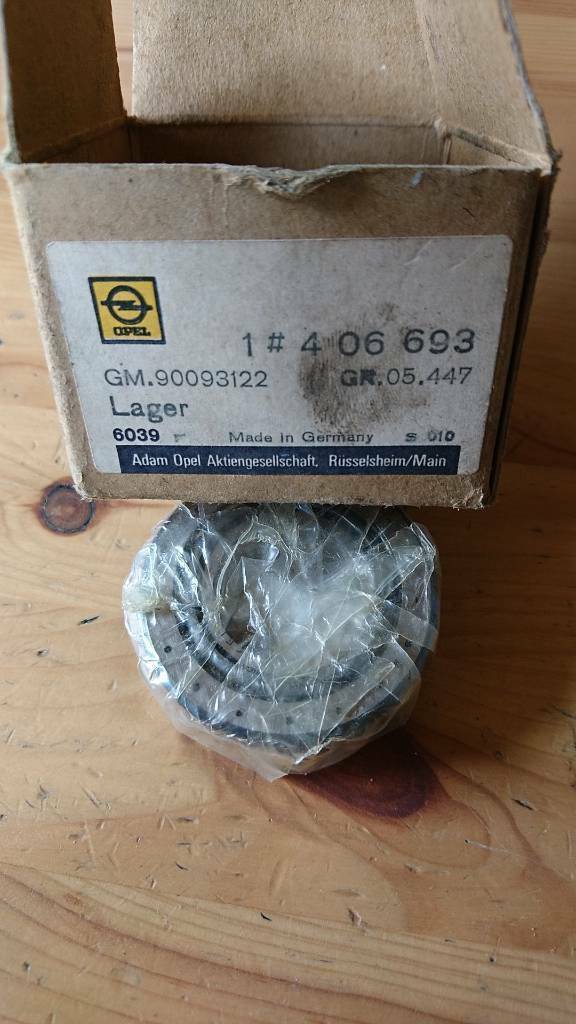 Monza Senator a kegelrollenlager Differenzial neu gm 90093122