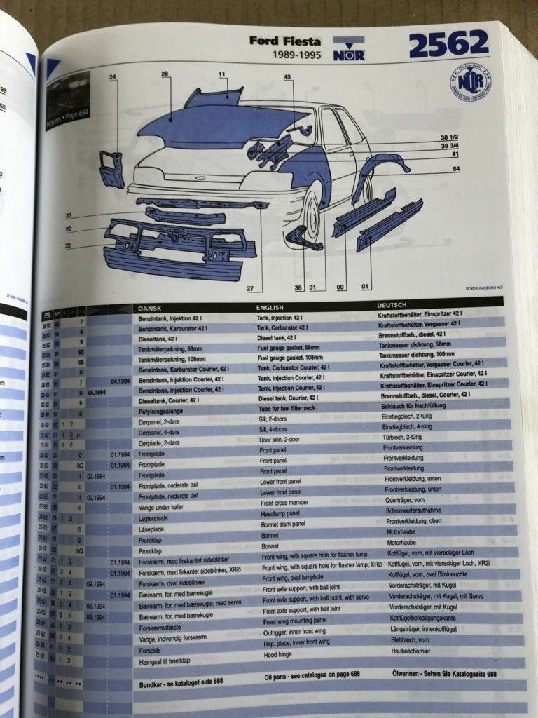 Original NOR Ford Fiesta Einstiegblech Rechts 2562012