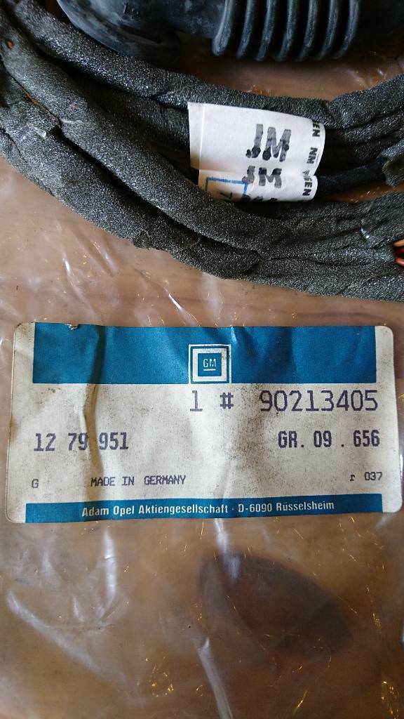 Opel Omega A Kabelsatz Lautsprecher hinten neu original GM