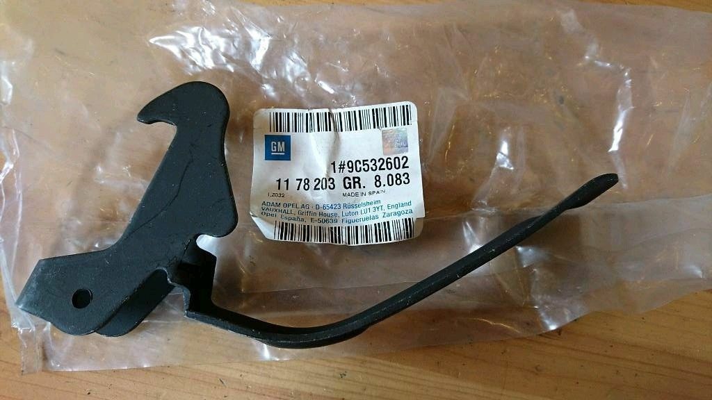 Corsa B Tigra A Motorhauben Verschluss Haken Neu Original GM