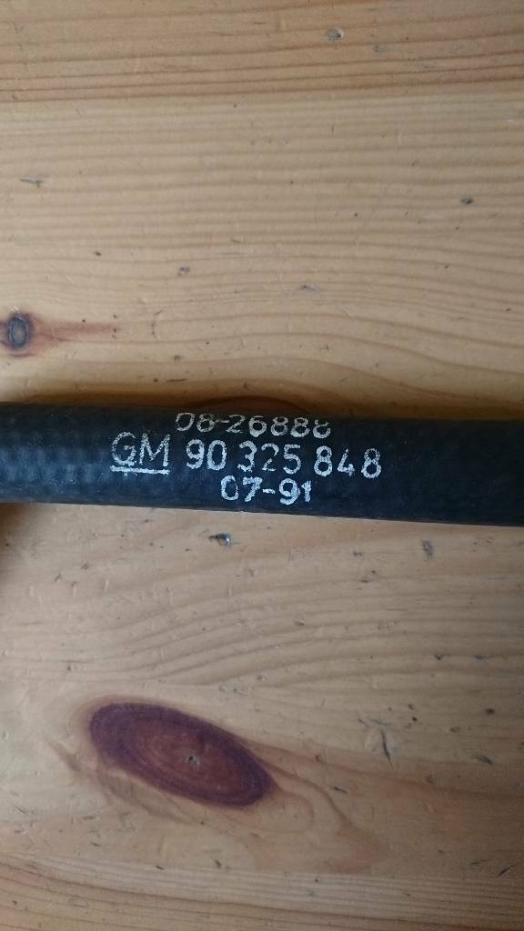 Kadett E schlauch Ausgleichsbehälter neu original GM