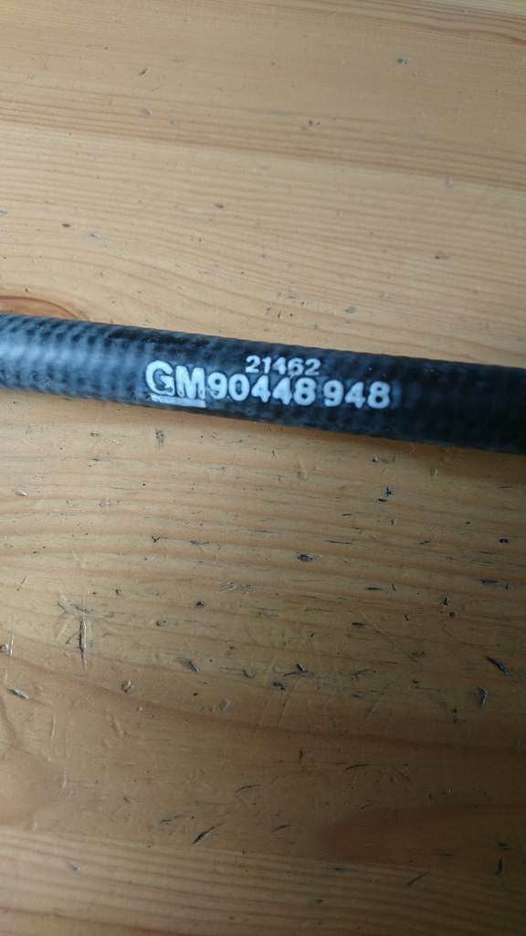 Corsa B Tigra A Schlauch Ausgleichsbehälter neu GM
