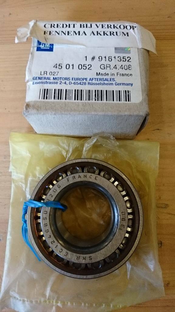 Opel Movano A Kugellager Getriebe Hauptwelle vorne neu original GM