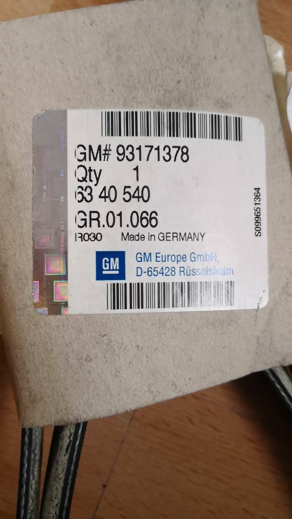 Keilrippenriemen Opel BMW Land Rover Neu Original GM