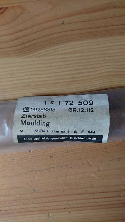 Ascona B Zierleiste links neu original GM Opel 9288813