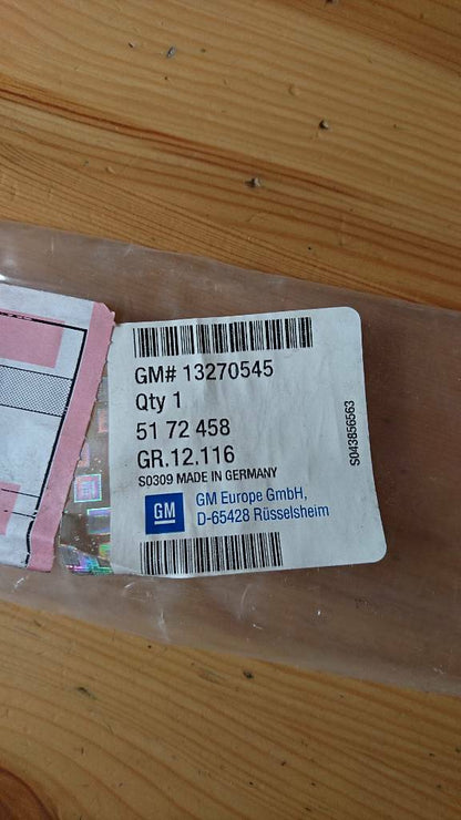 Corsa D Zierleiste Seitenwand hinten rechts neu original GM