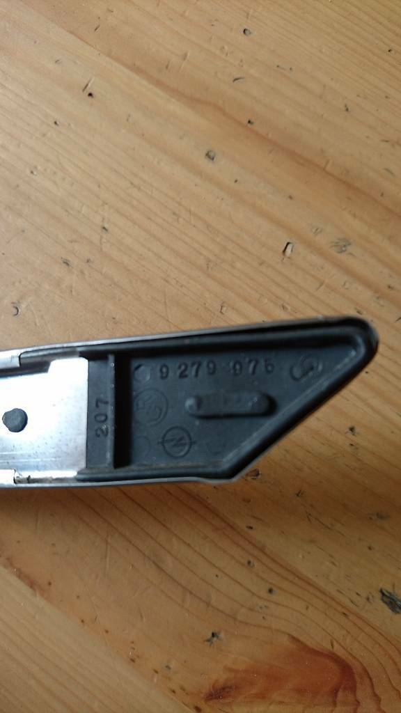 Opel Youngtimer Oldtimer Zierleiste neu original GM
