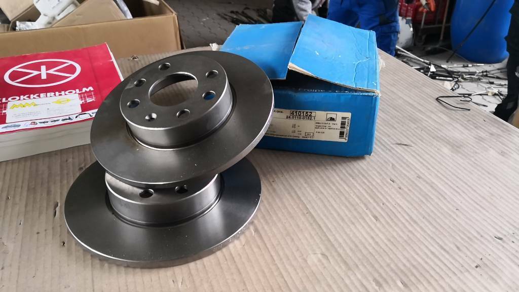 Citroen Peugeot Bremsscheiben ATE 5 Loch Neu Original ATE
