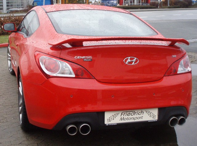 Friedrich Motorsport 70mm Duplex Sportendschalldämpfer Hyundai Genesis Coupe